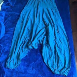 Teal Blue Harem Pants - Gekko Camden